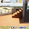 Bois composite en plastique extérieur wpc decking europe